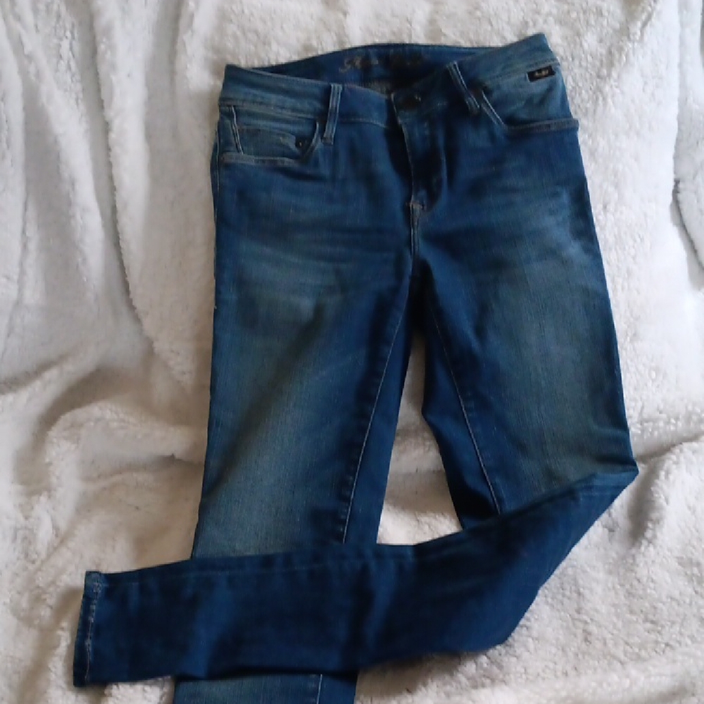 MAVI GOLD SKINNY Blue Women's Jeans..Labeled 26/32..runs 28/40..for Longer Legs